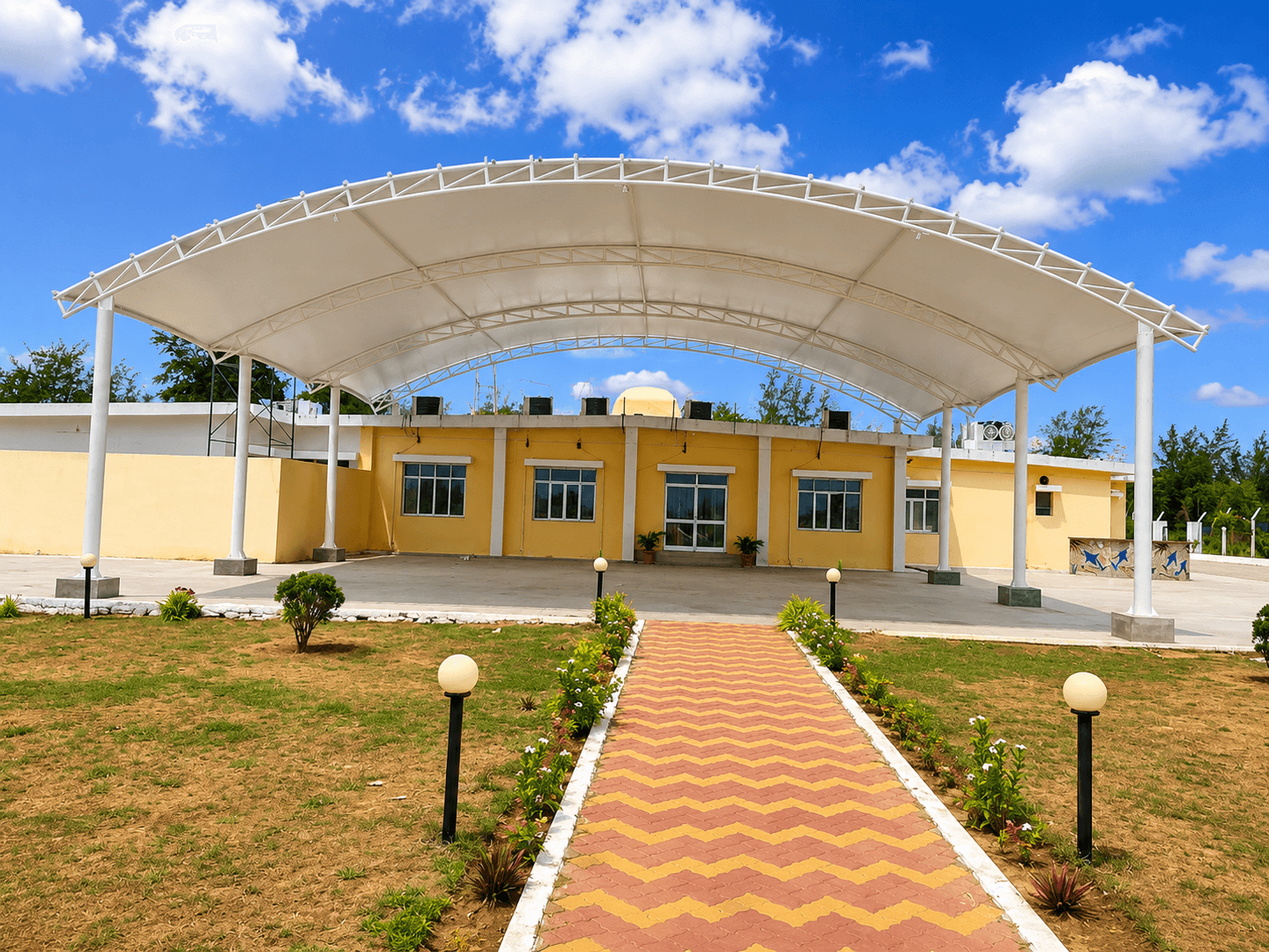 Tensile Playground Structure Tensile Playground Structure